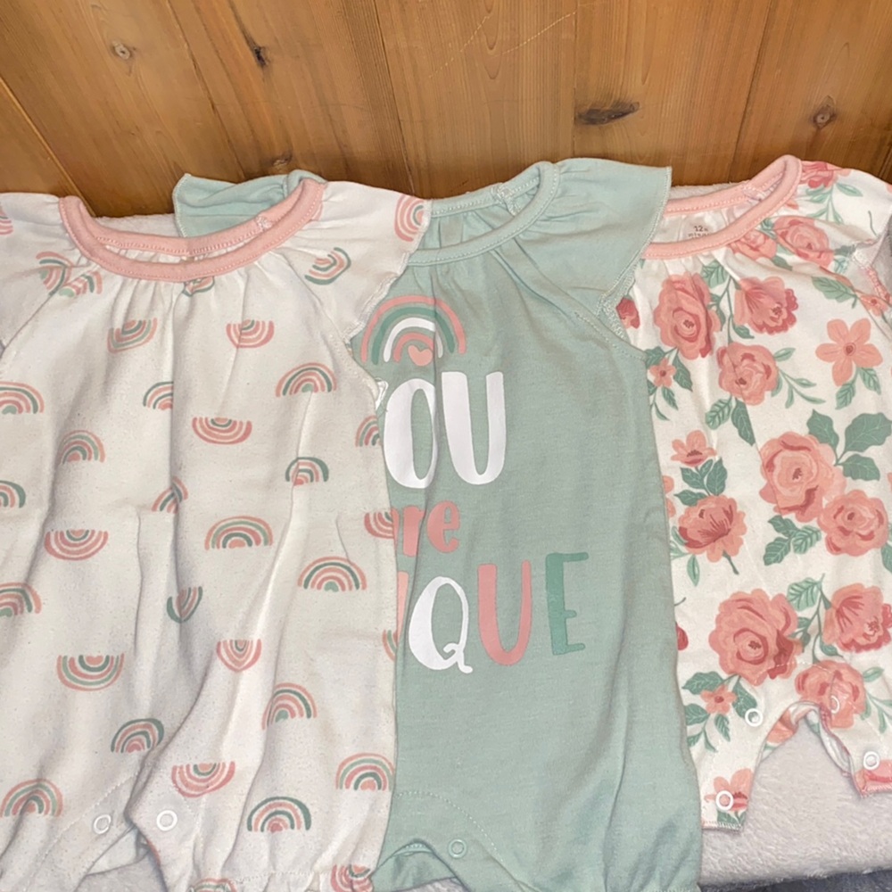 Baby Starters 3 set rompers
